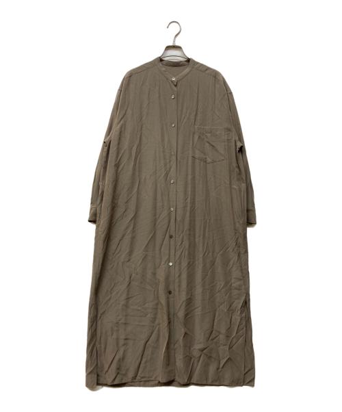 VERMEIL par iena（ヴェルメイユ パー イエナ）VERMEIL par iena (ヴェルメイユ パー イエナ) シャツワンピース ベージュ サイズ:記載無しの古着・服飾アイテム
