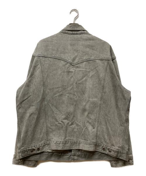 Levi’s SILVER TAB（リーバイス シルバータブ）Levi’s Silver Tab (リーバイス シルバータブ) トラッカージャケット グレー サイズ:XLの古着・服飾アイテム