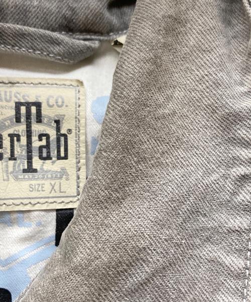 Levi’s SILVER TAB（リーバイス シルバータブ）Levi’s Silver Tab (リーバイス シルバータブ) トラッカージャケット グレー サイズ:XLの古着・服飾アイテム