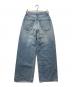 Whim Gazette (ウィムガゼット) ワイドレッグデニムパンツ ブルー サイズ:M 未使用品：13000円