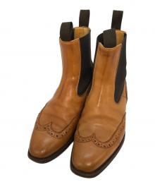 Tricker's（トリッカーズ）の古着「サイドゴアブーツ」｜ベージュ