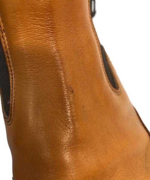 Tricker's（トリッカーズ）Tricker's (トリッカーズ) サイドゴアブーツ ベージュ サイズ:8-5の古着・服飾アイテム