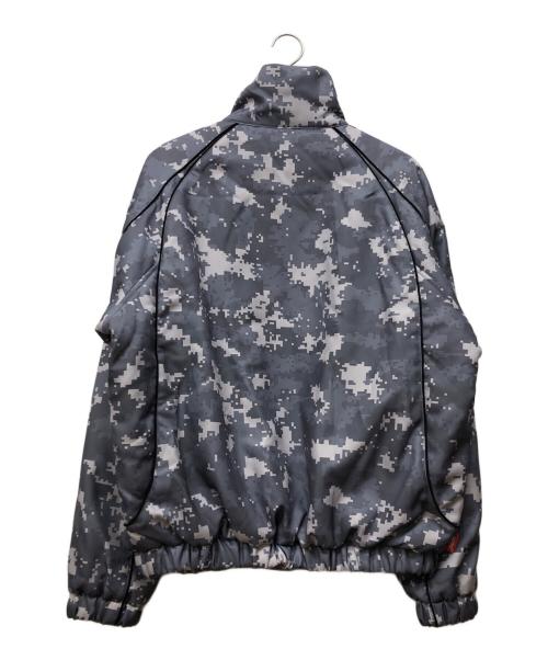 9090（9090）9090 (9090) N Logo Assort Puffer Blouson グレー サイズ:XLの古着・服飾アイテム