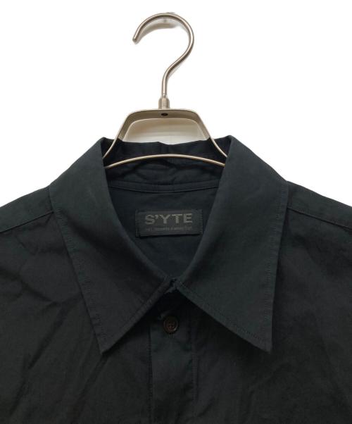 s'yte Yohji Yamamoto（サイト ヨウジヤマモト）S'YTE Yohji Yamamoto (サイト ヨウジヤマモト) 長袖シャツ ブラック サイズ:3の古着・服飾アイテム