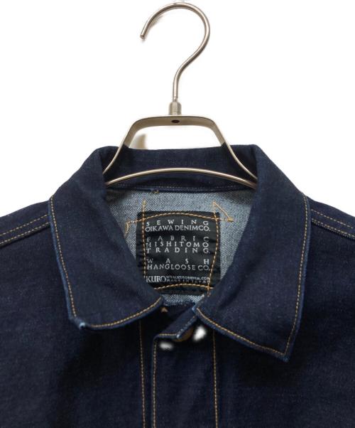 KURO DENIM（クロデニム）KURO DENIM (クロデニム) デニムジャケット インディゴ サイズ:２の古着・服飾アイテム