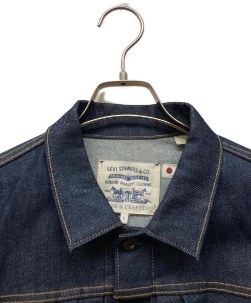 LEVI'S MADE&CRAFTED（リーバイスメイドクラフテッド）LEVI'S MADE&CRAFTED (リーバイスメイドクラフテッド) TYPE II WORN トラッカージャケット インディゴ サイズ:Sの古着・服飾アイテム