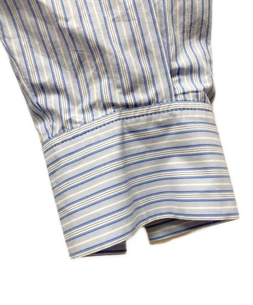 maje（マージュ）maje (マージュ) ストライプシャツドレス/RAUDRI DRESS ブルー サイズ:34の古着・服飾アイテム