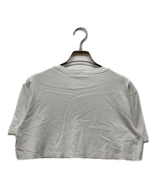 ALEXANDER WANG（アレキサンダー・ワン）ALEXANDER WANG (アレキサンダー・ワン) クロップドTシャツ ホワイト サイズ:XSの古着・服飾アイテム