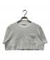 ALEXANDER WANG（アレキサンダー・ワン）の古着「クロップドTシャツ」｜ホワイト