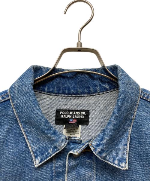 POLO JEANS（ポロジーンズ）POLO JEANS (ポロジーンズ) デニムジャケット インディゴ サイズ:Lの古着・服飾アイテム