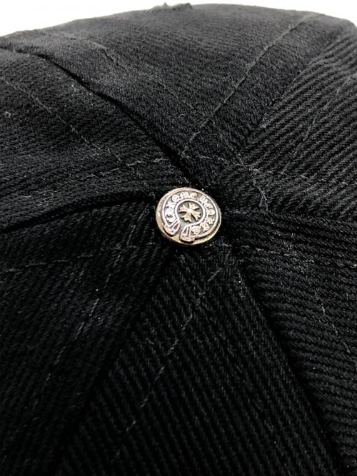 CHROME HEARTS（クロムハーツ）CHROME HEARTS (クロムハーツ) MATTY BOY (マッティーボーイ) Chomper Patch Leather Belt Trucker Cap ブラック サイズ:53-60の古着・服飾アイテム