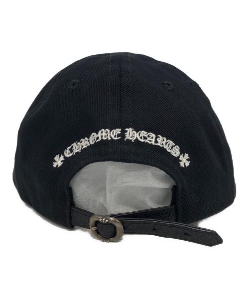 CHROME HEARTS（クロムハーツ）CHROME HEARTS (クロムハーツ) MATTY BOY (マッティーボーイ) Chomper Patch Leather Belt Trucker Cap ブラック サイズ:53-60の古着・服飾アイテム