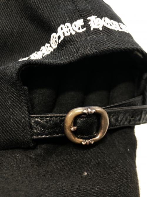 CHROME HEARTS（クロムハーツ）CHROME HEARTS (クロムハーツ) MATTY BOY (マッティーボーイ) Chomper Patch Leather Belt Trucker Cap ブラック サイズ:53-60の古着・服飾アイテム