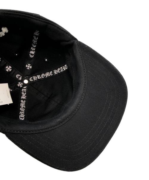 CHROME HEARTS（クロムハーツ）CHROME HEARTS (クロムハーツ) MATTY BOY (マッティーボーイ) Chomper Patch Leather Belt Trucker Cap ブラック サイズ:53-60の古着・服飾アイテム