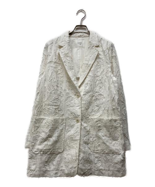 Ameri（アメリ）AMERI (アメリ) ATHENA CUT WORK JACKET ホワイト サイズ:FREEの古着・服飾アイテム