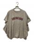Americana（アメリカーナ）の古着「15th ANNIVERSARY フリルスリーブT-shirt」｜ベージュ