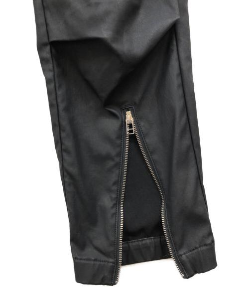 DANKE SCHON（ダンケ シェーン）Danke schon (ダンケ シェーン) コーティングジップパンツ ブラック サイズ:Lの古着・服飾アイテム