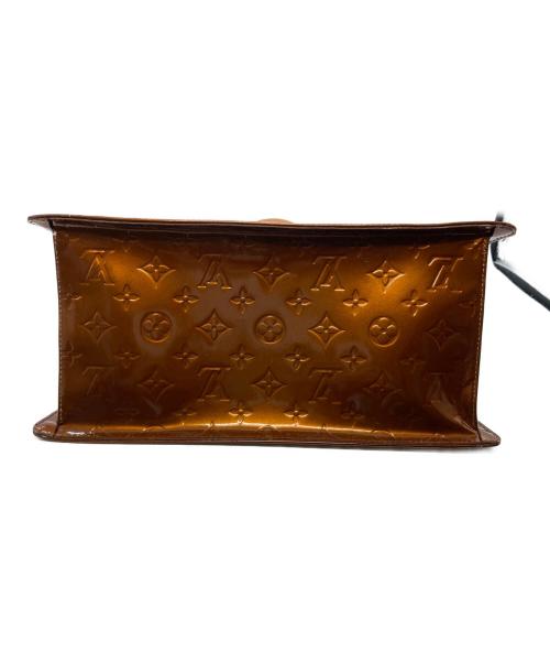 LOUIS VUITTON（ルイ ヴィトン）LOUIS VUITTON (ルイ ヴィトン) モノグラム ヴェルニ フォーサイス ハンドバッグ ブロンズの古着・服飾アイテム