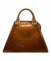 LOUIS VUITTON（ルイ ヴィトン）の古着「モノグラム ヴェルニ フォーサイス ハンドバッグ」｜ブロンズ
