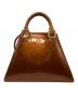 LOUIS VUITTON (ルイ ヴィトン) モノグラム ヴェルニ フォーサイス ハンドバッグ ブロンズ：25000円