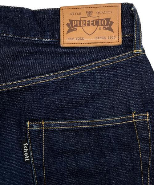 Schott（ショット）Schott (ショット) SELVEDGE DENIM PANTS インディゴ サイズ:32の古着・服飾アイテム