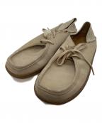 CLARKSクラークス）の古着「ピルトンワラビー」｜ベージュ