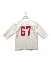 Champion (チャンピオン) フットボールTシャツ レッド×ホワイト サイズ:L：13000円