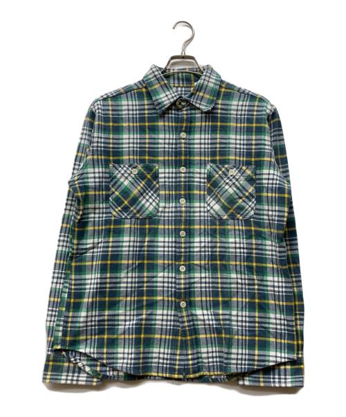 camco（カムコ）CAMCO (カムコ) ネルシャツ ブルー サイズ:Mの古着・服飾アイテム