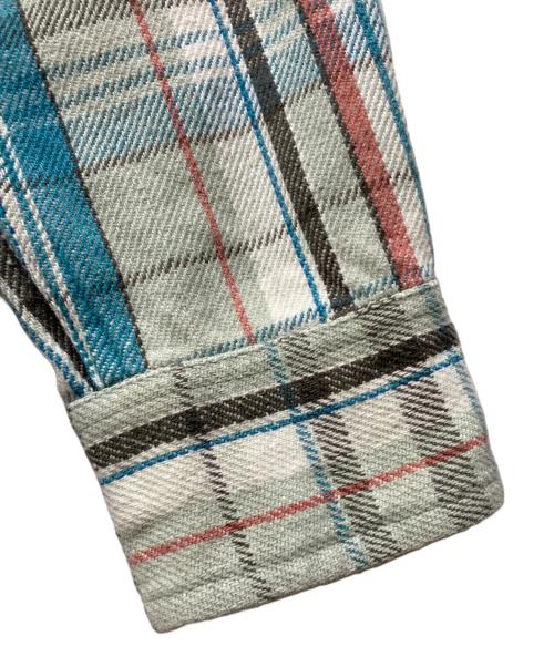 camco（カムコ）CAMCO (カムコ) ネルシャツ ブルー サイズ:Mの古着・服飾アイテム