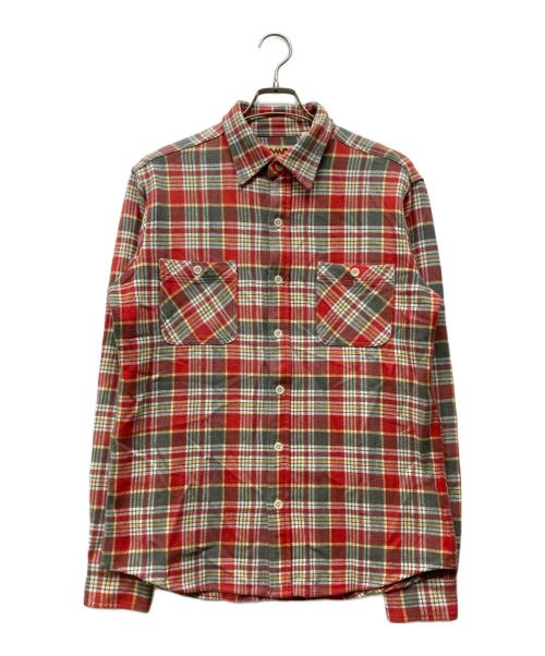 camco（カムコ）CAMCO (カムコ) ネルシャツ レッド サイズ:Mの古着・服飾アイテム