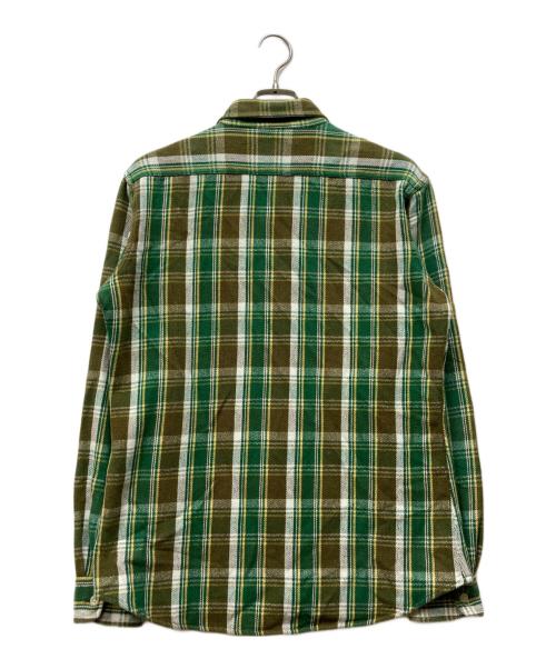camco（カムコ）CAMCO (カムコ) ネルシャツ グリーン サイズ:Mの古着・服飾アイテム