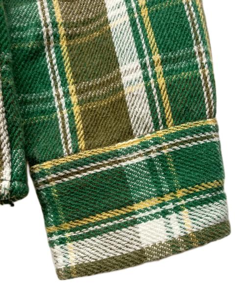 camco（カムコ）CAMCO (カムコ) ネルシャツ グリーン サイズ:Mの古着・服飾アイテム