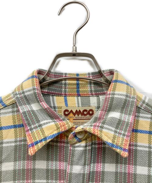 camco（カムコ）CAMCO (カムコ) ネルシャツ ピンク サイズ:Mの古着・服飾アイテム