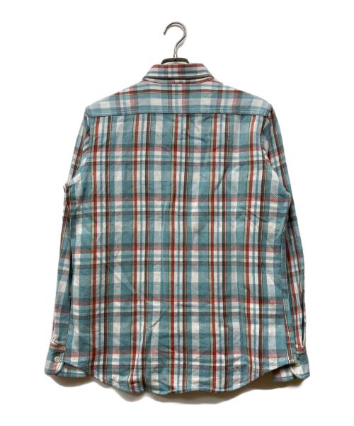 camco（カムコ）CAMCO (カムコ) ネルシャツ スカイブルー サイズ:Mの古着・服飾アイテム