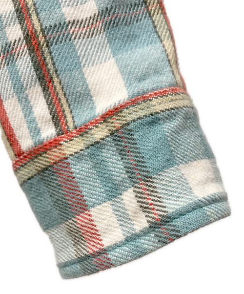 camco（カムコ）CAMCO (カムコ) ネルシャツ スカイブルー サイズ:Mの古着・服飾アイテム