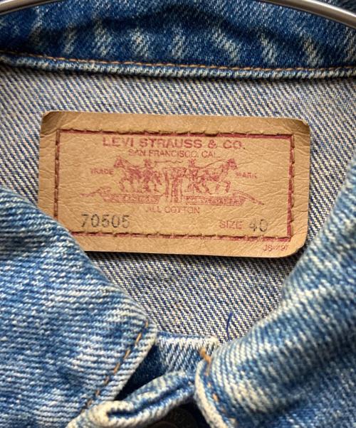 LEVI'S（リーバイス）LEVI'S (リーバイス) 4THデニムジャケット ブルー サイズ:Lの古着・服飾アイテム