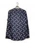 GIORGIO ARMANI (ジョルジオアルマーニ) 幾何学柄シャツ ネイビー サイズ:40：17000円