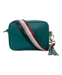 ELIE BEAUMONT LONDON（エリー・ビューモント・ロンドン）の古着「CROSSBODY BAG」｜グリーン