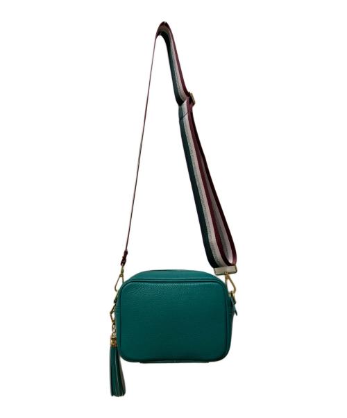 ELIE BEAUMONT LONDON（エリー・ビューモント・ロンドン）ELIE BEAUMONT LONDON (エリー・ビューモント・ロンドン) CROSSBODY BAG グリーンの古着・服飾アイテム