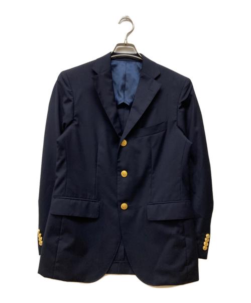 TEIJIN（テイジン）TEIJIN (テイジン) LORO PIANA (ロロピアーナ) 金釦紺ブレザー ネイビー サイズ:44の古着・服飾アイテム