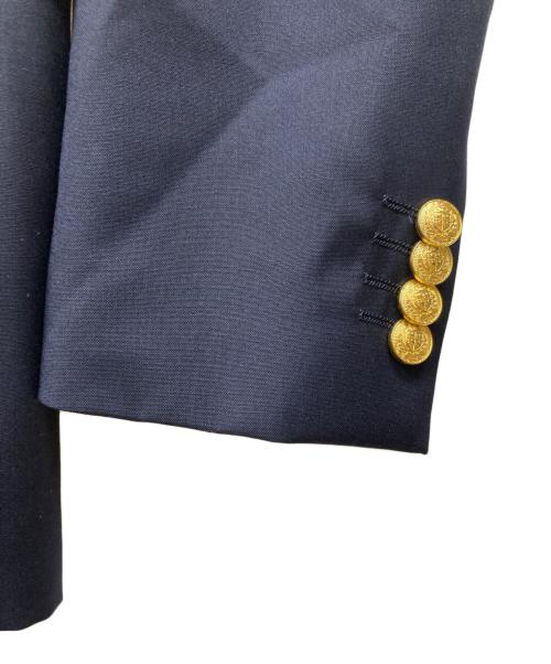 TEIJIN（テイジン）TEIJIN (テイジン) LORO PIANA (ロロピアーナ) 金釦紺ブレザー ネイビー サイズ:44の古着・服飾アイテム