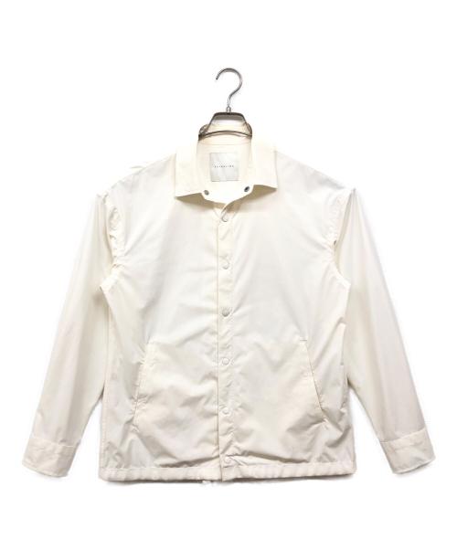 ESTNATION（エストネーション）ESTNATION (エストネーション) ナイロンコーチジャケット ホワイト サイズ:Mの古着・服飾アイテム