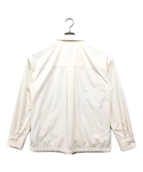 ESTNATION（エストネーション）ESTNATION (エストネーション) ナイロンコーチジャケット ホワイト サイズ:Mの古着・服飾アイテム