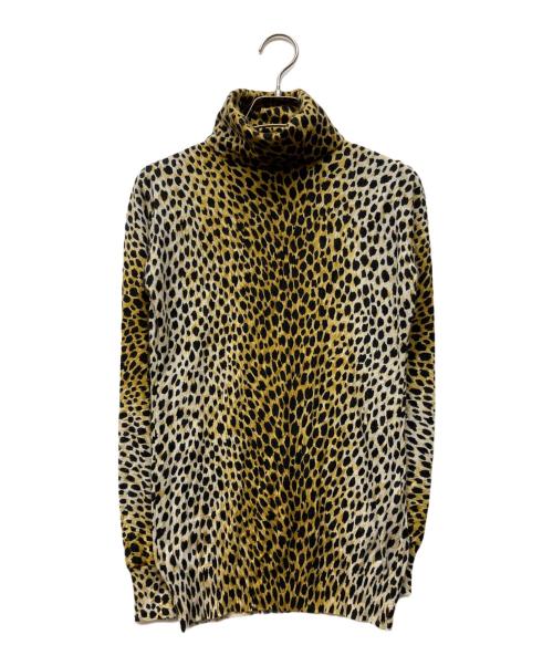 DOLCE & GABBANA（ドルチェ＆ガッバーナ）DOLCE & GABBANA (ドルチェ＆ガッバーナ) 総柄タートルネックカットソー ブラウン サイズ:Sの古着・服飾アイテム