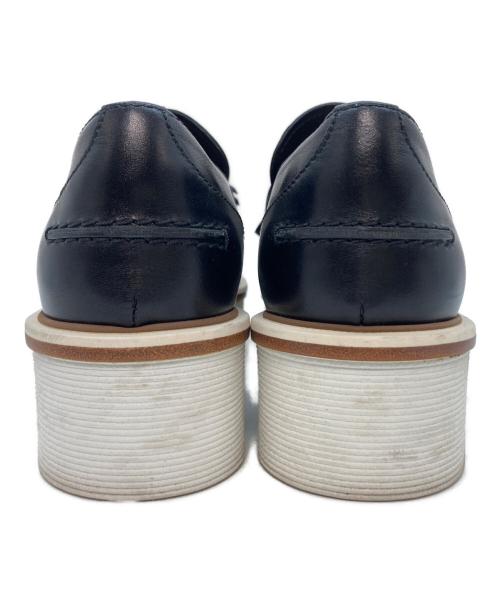 TOD'S（トッズ）TOD'S (トッズ) 厚底タッセルレザースニーカー ブラック サイズ:35の古着・服飾アイテム
