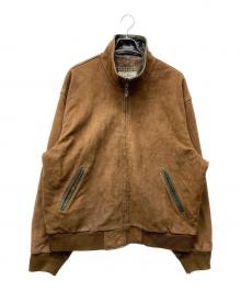 L.L.Bean（エルエルビーン）の古着「スタンドカラージップアップレザージャケット」｜ブラウン