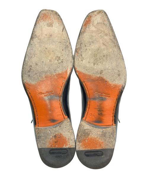 Santoni（サントーニ）Santoni (サントーニ) ドレスシューズ ブラック サイズ:7 1/2の古着・服飾アイテム