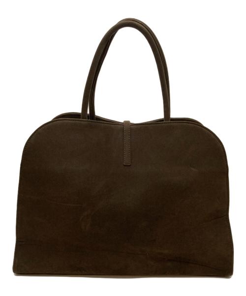 MONOROW（モノロウ）MONOROW (モノロウ) BLANC MEDIUM BAG ブラウンの古着・服飾アイテム