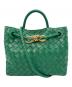 BOTTEGA VENETA（ボッテガベネタ）の古着「イントレチャート スモール アンディアーモ」｜グリーン