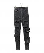 DIESELディーゼル）の古着「1984 SLANDY Skinny Jeans」｜ブラック